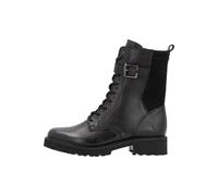 Remonte Damen Stiefelette D8664 – Glattleder, lose Einlage, Schwarz – Größe 37