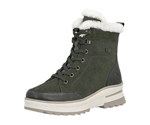 Remonte Stiefelette leaf/khaki/moor/cotton für Damen, grün, Größe 39 EU