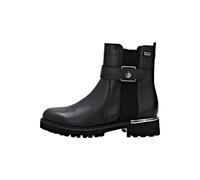 Stiefelette REMONTE "Remonte Stiefelette Leder", Damen, Gr. 37, schwarz (schwarz, schwarz), Leder, Schuhe (20088705-37) schwarz, schwarz