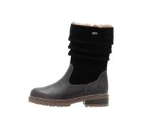 Remonte Damen Winterstiefel D0B80, Frauen Stiefel,lose Einlage,wasserabweisend,remonteTEX,Fellstiefel,warm,gefüttert,Boots,schwarz (00),42 EU