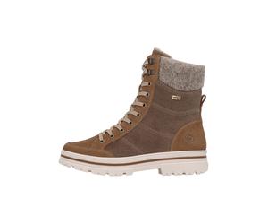 Remonte Stiefelette Leder/Synthetik Braun/Rot Warmfutter - 36