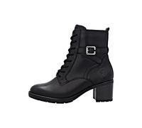 Schnürstiefelette REMONTE "Remonte Stiefelette Leder/Synthetik", Damen, Gr. 43, schwarz (schwarz, schwarz), Leder, Synthetik, Schuhe Schnürstiefelette (83740131-43) schwarz, schwarz