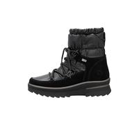 Schnürstiefelette REMONTE "Remonte Stiefelette Lederimitat", Damen, Gr. 40, schwarz, Lederimitat, Schuhe (38472404-40) schwarz