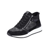 Remonte Stiefelette schwarz kombi - Gr. - 38