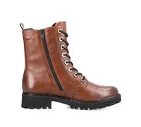 Remonte Damen Combat Boots D8668, Frauen Stiefeletten,lose Einlage,schnürstiefel,Stiefel,Bootee,Booties,halbstiefel,Kurzstiefel,braun (22),36 EU