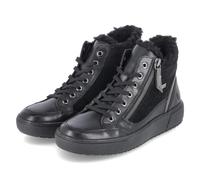 Remonte Wintersneaker - Gr. 42 - Schwarz - Leder & Textil