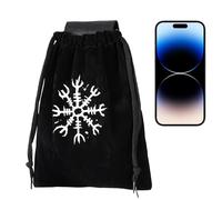 Renaissance Belt Pouch - Leather Fanny Pack Waist Bag for Men Women, Brown PU Leather Vintage Thigh Leg Bag, Renaissance Multi-Turn Wrapped Faux Belt with Skirt Clip for Ren Faire Forest Costumes