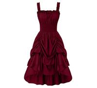 Renaissance Mittelalter Kleid 2023 Mode Outfits Rokoko Kleid Retro Dress Vintage Punk Abendkleid Cosplay Kostumefür Cosplay Kostüm Oktoberfest