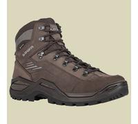Lowa Wanderschuhe Renegade Evo Mid GTX (All-Terrain, Nubukleder, wasserdicht) espressobraun/seegras Herren, Größe Euro (US) 46 (12)