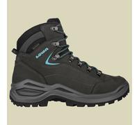 LOWA Damen Multifunktionsstiefel RENEGADE EVO GTX MID Ws W ASPHALT/TÜRKIS 42 (4063606614480)