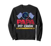 Rennwagen Geburtstag Familie Racing Papa Pit Crew Sweatshirt