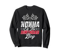 Rennwagen Nonna des Geburtstags Boy Racing Family Pit Crew Sweatshirt