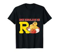 Rentner BIN ENDLICH IN R ENTE Lustiges Renten Ruhestand T-Shirt