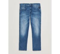 Replay Anbass Hyperflex Matrix Jeans Medium Blue Blau W34L30