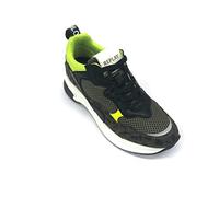 REPLAY Art RS1B0012S Camey Comoda Sneaker aus Leder, Grün - militär-grün - Größe: 39 EU