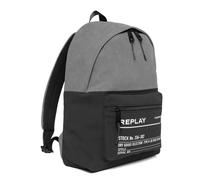 REPLAY Backpack Black - Mouse Grey