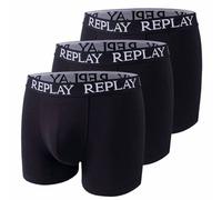 REPLAY Basic Cuff Logo Herren Boxershorts 3er-Pack I101102-N011 S
