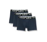 Replay Unterwäsche Basic Cuff Marineblau Größe M
