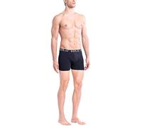 Replay Boxershorts Trunk 101005-N093 Basic Baumwoll-Stretch 2er-Pack Rot/Schwarz M