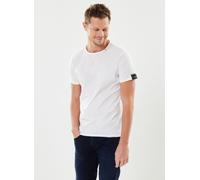 Replay - Bekleidung T-shirt col rond basic blanc - Weiß - Größe XL