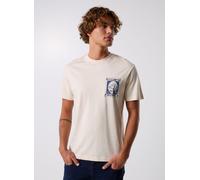 Replay - Bekleidung TShirt PIECE DYED HEAVY COTTON JERSEY COUPE RELAXED - weiß - Größe M