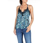 Replay Blusentop in Türkis - Größe M | Damen Tops