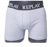 Replay Boxer Style 01/C Basic Cuff Logo 3pcs Box N174 Black/Grey/Melange/White XL