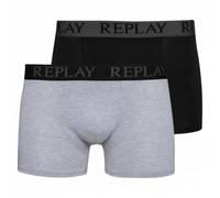 REPLAY Boxer Style Cuff Logo Herren Boxershorts 2er-Pack I101143-N088 M