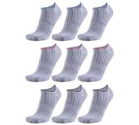 REPLAY C101023-001-N162 Freizeit Sneakersocken, mit Logo (3 Paar) Socks Unisex GREY MEL./LOGO ASS C Größe 43/46