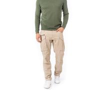 Replay Cargohose Herren Regular Fit Baumwolle beige, 31/30
