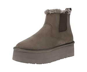 Replay Chic Chelsea GWF5A C0014T - Damen Chelsea Boots - 028-Grey für Damen, grau, Größe 38 EU