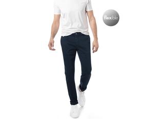 Replay Chino Herren Regular Fit Baumwolle blau, 33/30