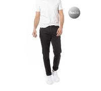 Replay Chino Herren Regular Fit Baumwolle schwarz, 36/32