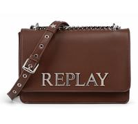 REPLAY Crossbody Bag Dark Brown
