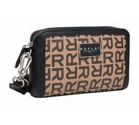 REPLAY Crossbody Bag Pale Grey Brown + Black