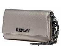 REPLAY Crossbody Bag Shiny Silver