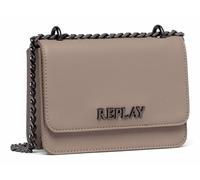 REPLAY Crossbody Bag Taupe Gray