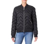 Replay Damen Bomberjacke mit Baseballkragen, Black 098 (Schwarz), M
