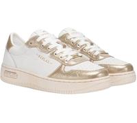 Replay Damen Cupsole Sneaker Glänzend, Platin White 3180 (Mehrfarbig), 41