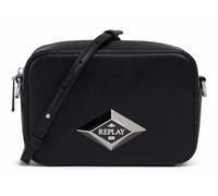 Henkeltasche REPLAY "Replay Taschen Lederimitat", Damen, Gr. onesize, schwarz, Lederimitat, Taschen (95556722-0) schwarz