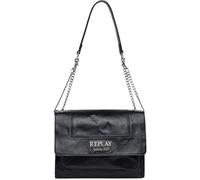 Replay Schultertasche FW3789 Damen 26 cm Schwarz