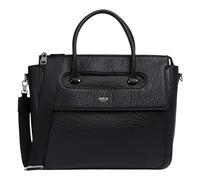 Replay Shopper Tasche Leder 37 cm schwarz