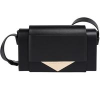 Umhängetasche REPLAY "Replay Taschen Lederimitat/Textil", Damen, Gr. one size, gold (schwarz, gold), Lederimitat, Taschen (56074916-0) schwarz, gold