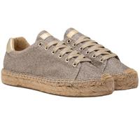 REPLAY Damen GWF22 .000.C0024S Flacher Slipper, Platin 045, 38 EU