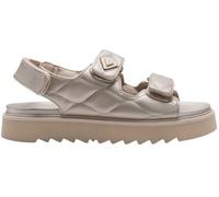Plateausandaletten REPLAY "Replay Sandalen Lederimitat", Damen, Gr. 39, platin, Lederimitat, Schuhe (55116020-39) platin