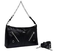 Replay Schultertasche 38 cm schwarz