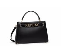 Replay Damen Henkeltasche mit Schulterriemen, Black 098 (Schwarz), Onesize