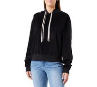 Replay Damen Hoodie aus Baumwollmix, Black 098 (Schwarz), XXS
