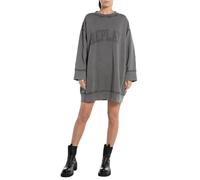 Replay Damen Hoodie Kleid ohne Kapuze