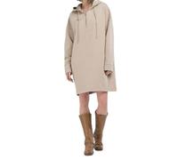 Replay Damen Hoodie Kleid Oversized, Light Taupe 803 (Grau), XS